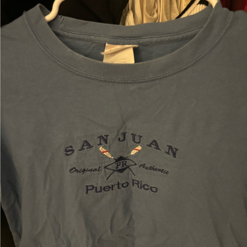 Puerto Rico Crop Top - Picture 2 of 4